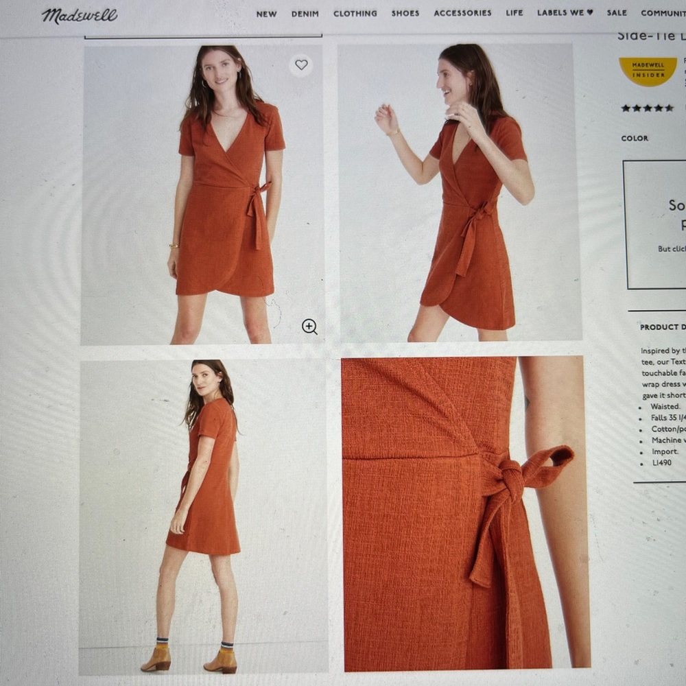 Madewell dress